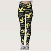 CHEERLEADEN IS MIJN LEVEN LEGGINGS (Voorkant)