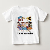 Cheerleader 2e Verjaardag Tshirts en geschenken (Voorkant)