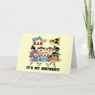 Cheerleader 2e Verjaardag Tshirts en geschenken Kaart