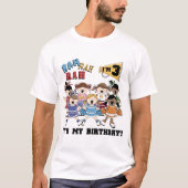 Cheerleader 3e verjaardag T-shirts en geschenken (Voorkant)