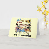 Cheerleader 3e verjaardag T-shirts en geschenken Kaart (Gele Bloem)