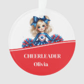 Cheerleader Acryl Ornament (voorkant)