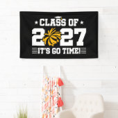 Cheerleader Afstudeertijd Afstudeerklas 2027 Spandoek (Insitu)