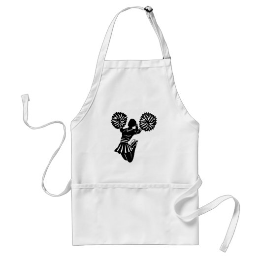 Cheerleader apron standaard schort (Voorkant)