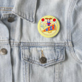 Cheerleader Badge Ronde Button 5,7 Cm (In situ)