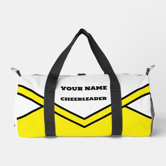 Cheerleader Bag, Yellow Ang Black Cheers Tassen 1 (Voorkant)