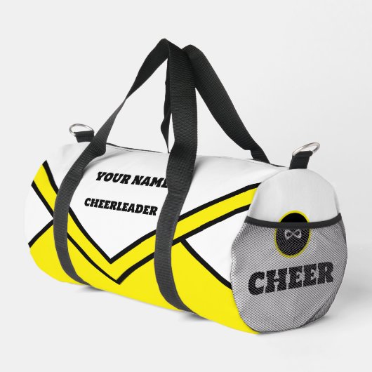 Cheerleader Bag, Yellow Ang Black Cheers Tassen 1 (Rechterhoek)