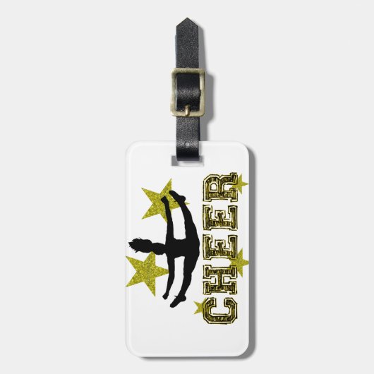 Cheerleader Bagagelabel (Voorkant verticaal)