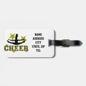 Cheerleader Bagagelabel (Achterkant horizontaal)