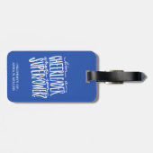 Cheerleader Bagagelabel - Gepersonaliseerd (Achterkant horizontaal)