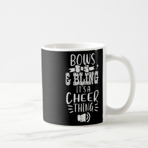Cheerleader Boogjes Bling Cheer Ding Cheerleading Koffiemok