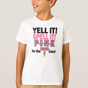 Cheerleader (borstkanker) t-shirt