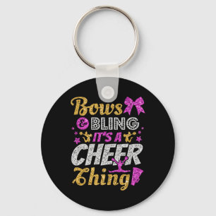 Cheerleader, Bows En Bling Het Is Een Cheer Ding, Sleutelhanger