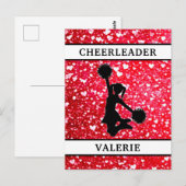 Cheerleader Briefkaart (Voorkant / Achterkant)