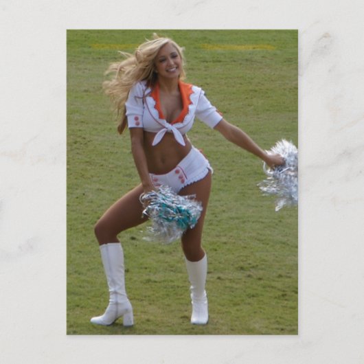 Cheerleader Briefkaart (Voorkant)