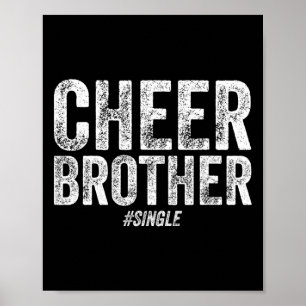 Cheerleader Broer Cheerleading Broer Cheer Bro Poster