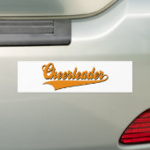 Cheerleader Bumpersticker (Op auto)
