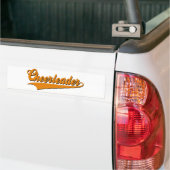 Cheerleader Bumpersticker (Op Truck)
