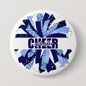 Cheerleader Button Pin (Voorkant)