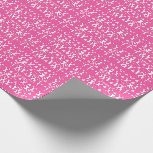 Cheerleader Cadeaupapier (Hoek)