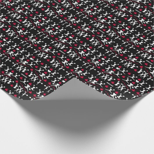 Cheerleader Cadeaupapier (Hoek)