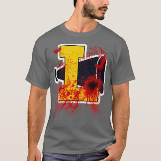 Cheerleader Camp Bloody Pom Poms T-shirt