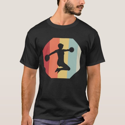 Cheerleader Chant Varsity Flyer Routine T-shirt (Voorkant)