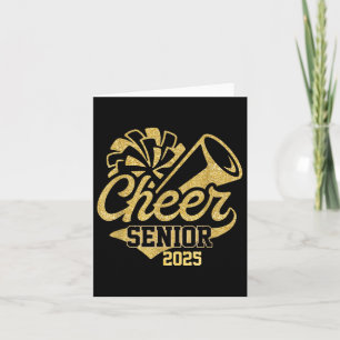Cheerleader Cheer Afstuderen Gifts Cheer Senior Cl Kaart