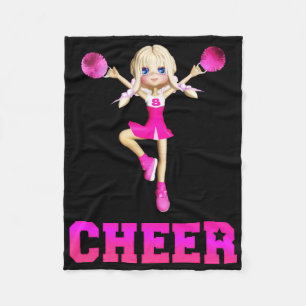 Cheerleader Cheer Fleece Deken
