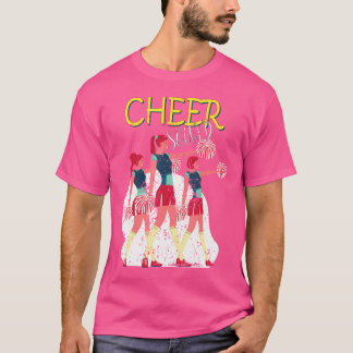 Cheerleader Cheer Squad Cheerleading T-shirt
