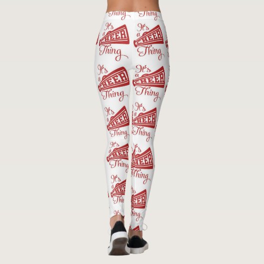 **CHEERLEADER CHEER THING** LEGGINGS (Achterkant)