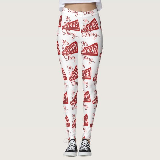 **CHEERLEADER CHEER THING** LEGGINGS (Voorkant)