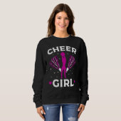 Cheerleader Cheerleading Cheer Meisje 1 Trui (Voorkant volledig)
