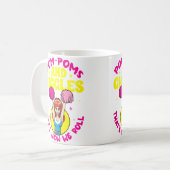 Cheerleader Cheerleading Cheerleading Koffiemok (Voorkant links)