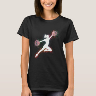 Cheerleader Cheerleading Competitie Cheer Praktijk T-shirt