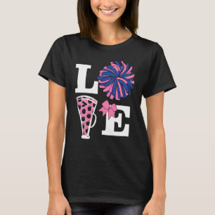 Cheerleader Cheerleading  Dansen Acrobatiek T-shirt