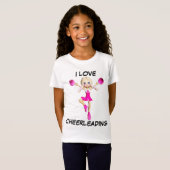 CHEERLEADER CHEERLEIDING GIRLS T-SHIRTS (Voorkant volledig)