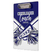 Cheerleader Coach - Marineblauw, Gary & Wit Klembord (Links)