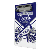 Cheerleader Coach - Marineblauw, Gary & Wit Mini Klembord (Angled2)