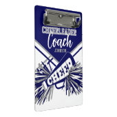 Cheerleader Coach - Marineblauw, Gary & Wit Mini Klembord (Schuin)
