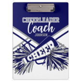 Cheerleader Coach - Navy Blue, Gary & White Klembord (Voorkant)