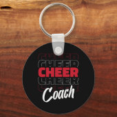 Cheerleader Coaching Cheerleading - Cheercaptain C Sleutelhanger (Voorkant)
