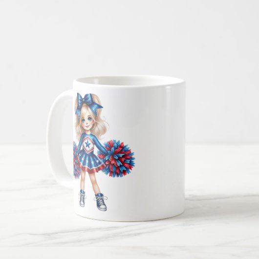 Cheerleader Coffee Mok (Voorkant links)