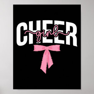 Cheerleader Coquette Cheerleader Cheerleading Poster