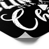 Cheerleader dance bows en Bling it a koun ding Poster (Hoek)