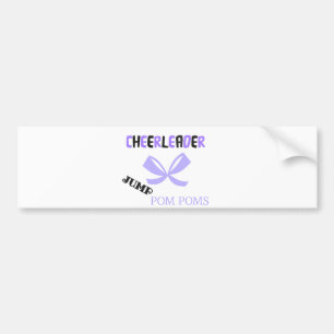 Cheerleader Dance Bumpersticker
