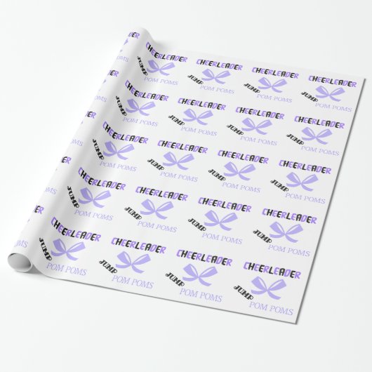 Cheerleader Dance Cadeaupapier (Uitgerold)