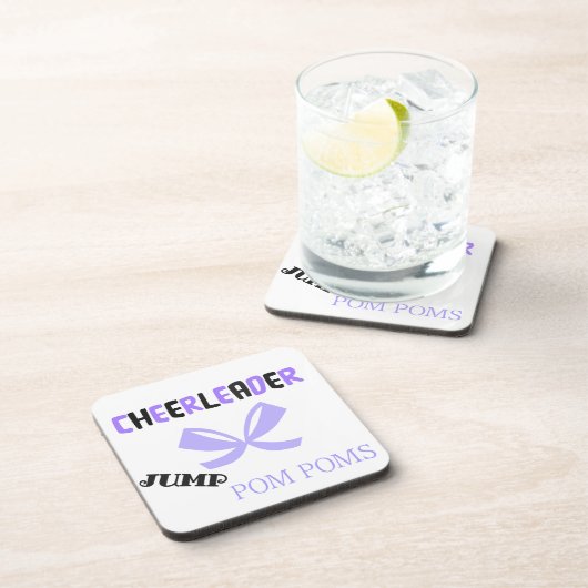 Cheerleader Dance Drankjes Onderzetter (Rechterzijde)