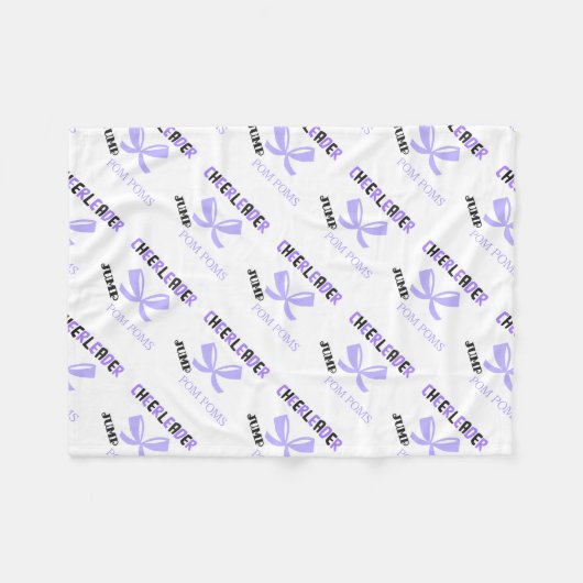 Cheerleader Dance Fleece Deken (Voorkant (Horizontaal))