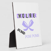 Cheerleader Dance Fotoplaat (Zijkant)